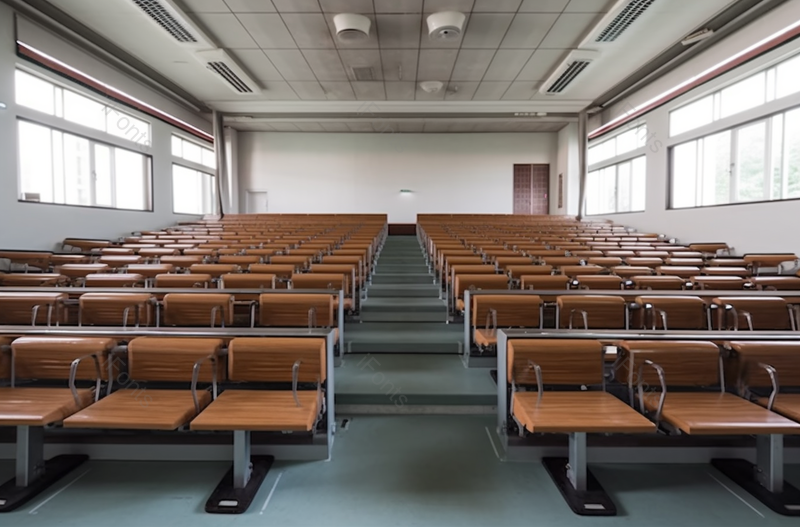 学校里会议室演讲成排桌椅摄影图,高清,摄影图,摄影图片,图片大全,摄影图免费下载
